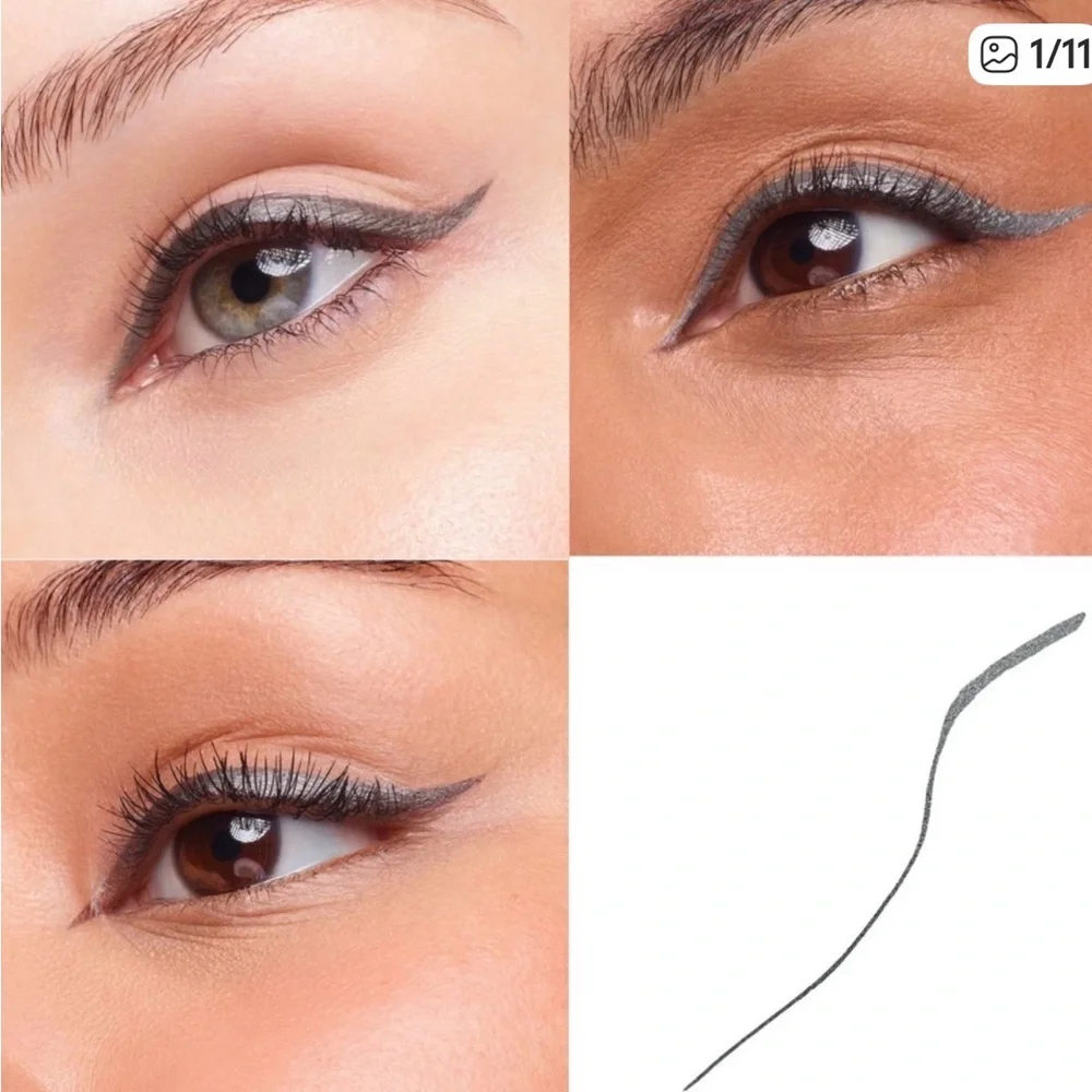 New! STILA Shimmering graphite Stay All Day Liquid Eye Liner Micro Tip